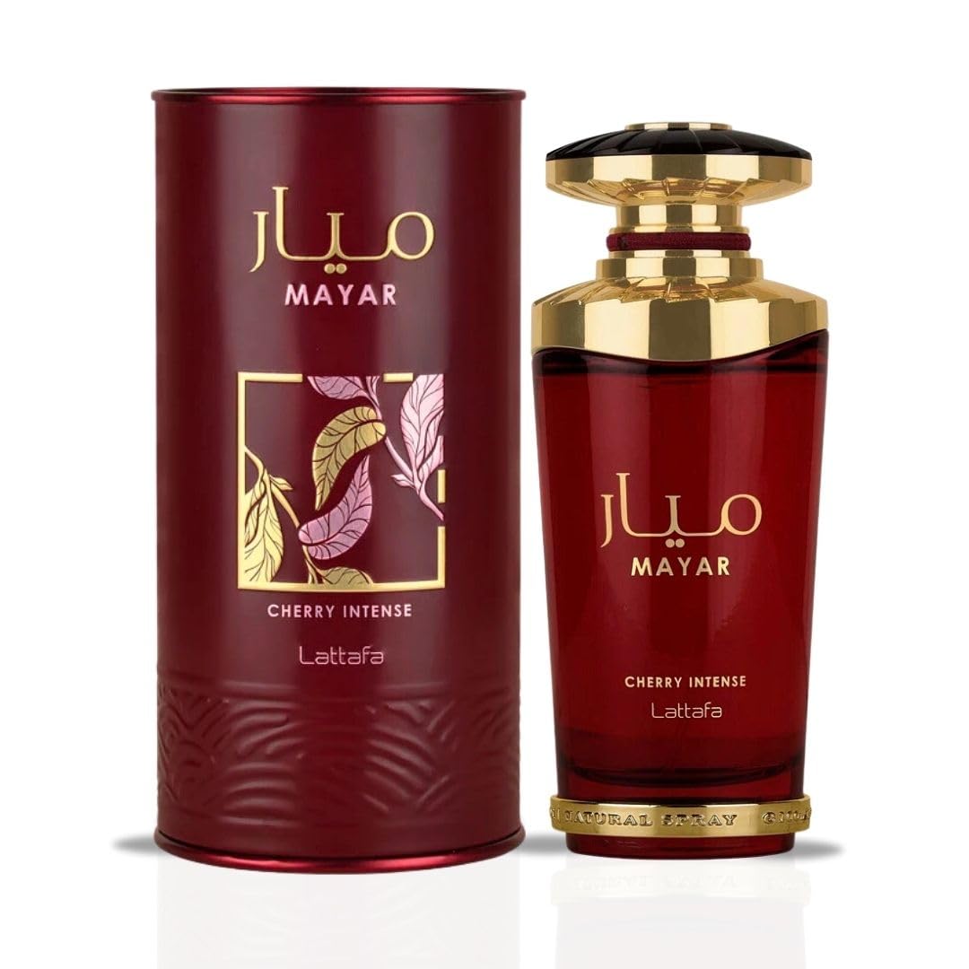 Lattafa Mayar Cherry Intense Eau de Parfum 100ml – Long Lasting Sweet Fruity Perfume for Women