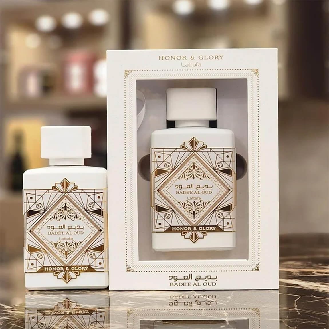 Lattafa Bade’e Al Oud Honor & Glory Eau de Parfum 100ml – Unisex Oriental Woody Perfume for Men & Women