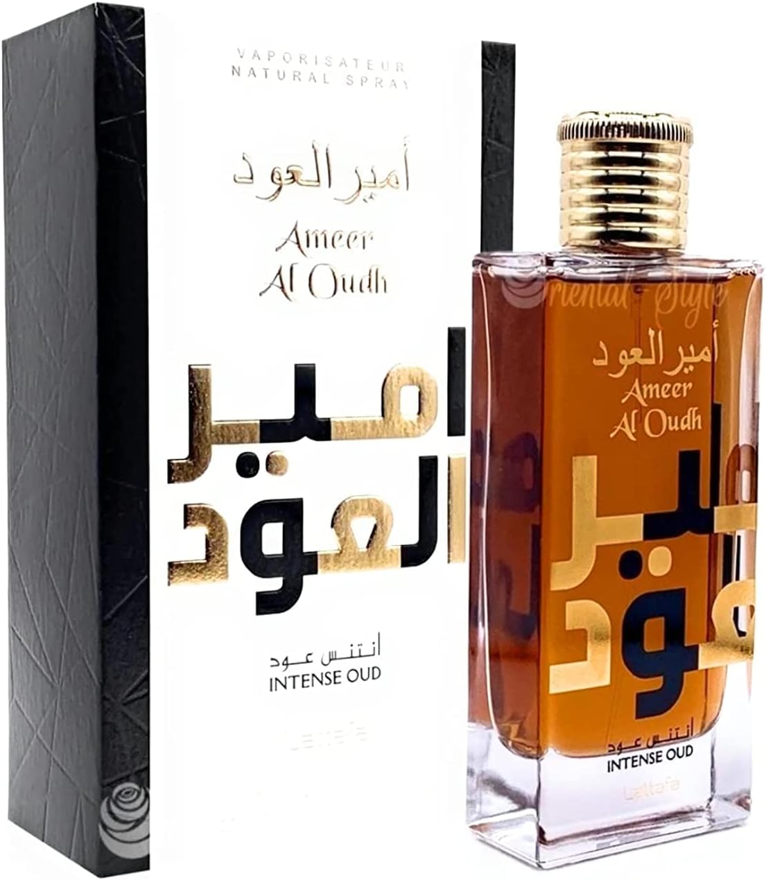 Lattafa Ameer Al Oudh Intense Oud Eau De Parfum for Men – 100ml | Powerful Long-Lasting Arabic Fragrance