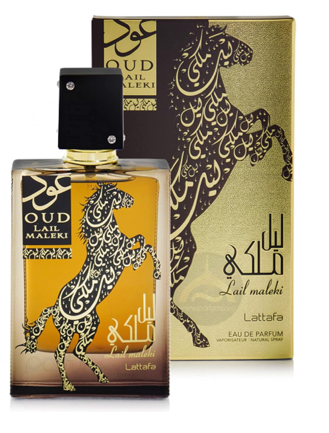 Lattafa Oud Lail Maleki Eau de Parfum 100ml – Long Lasting Oriental Woody Perfume for Men & Women