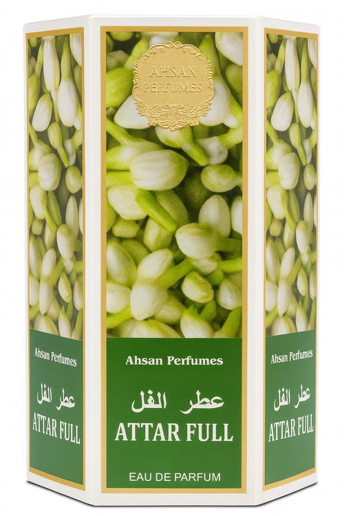Ahsan Attar Full Eau de Parfum 100ml – Long Lasting Floral Oriental Fragrance for Men & Women