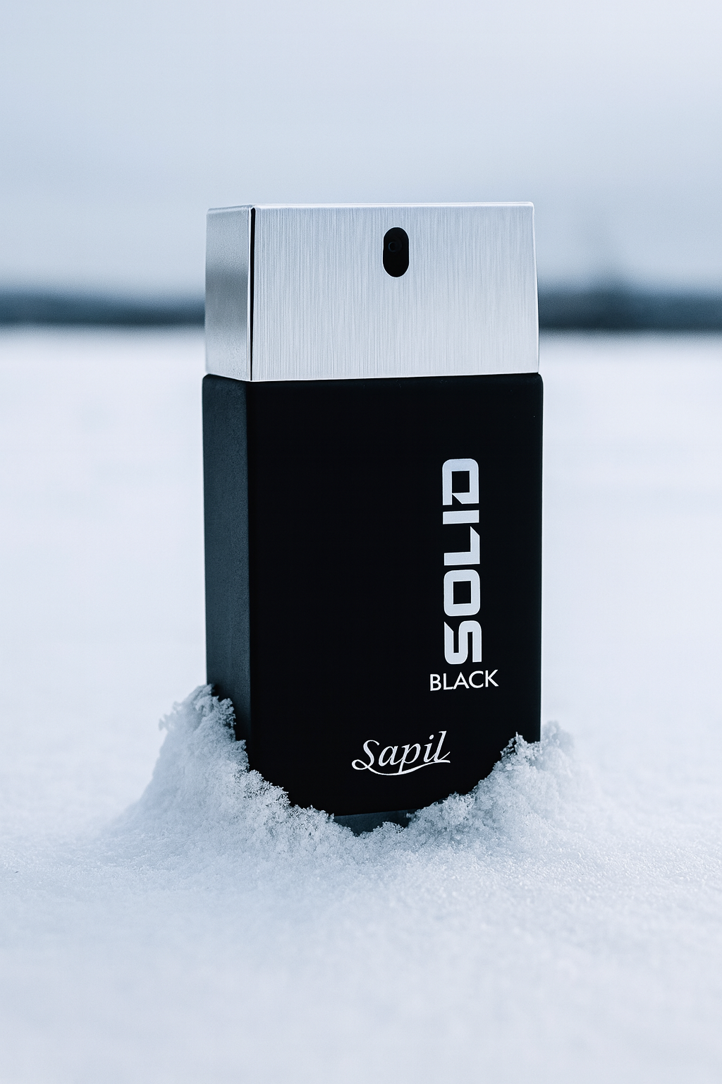 Solid Black Eau De Toilette for Men – Bold & Long-Lasting Masculine Fragrance by Sapil