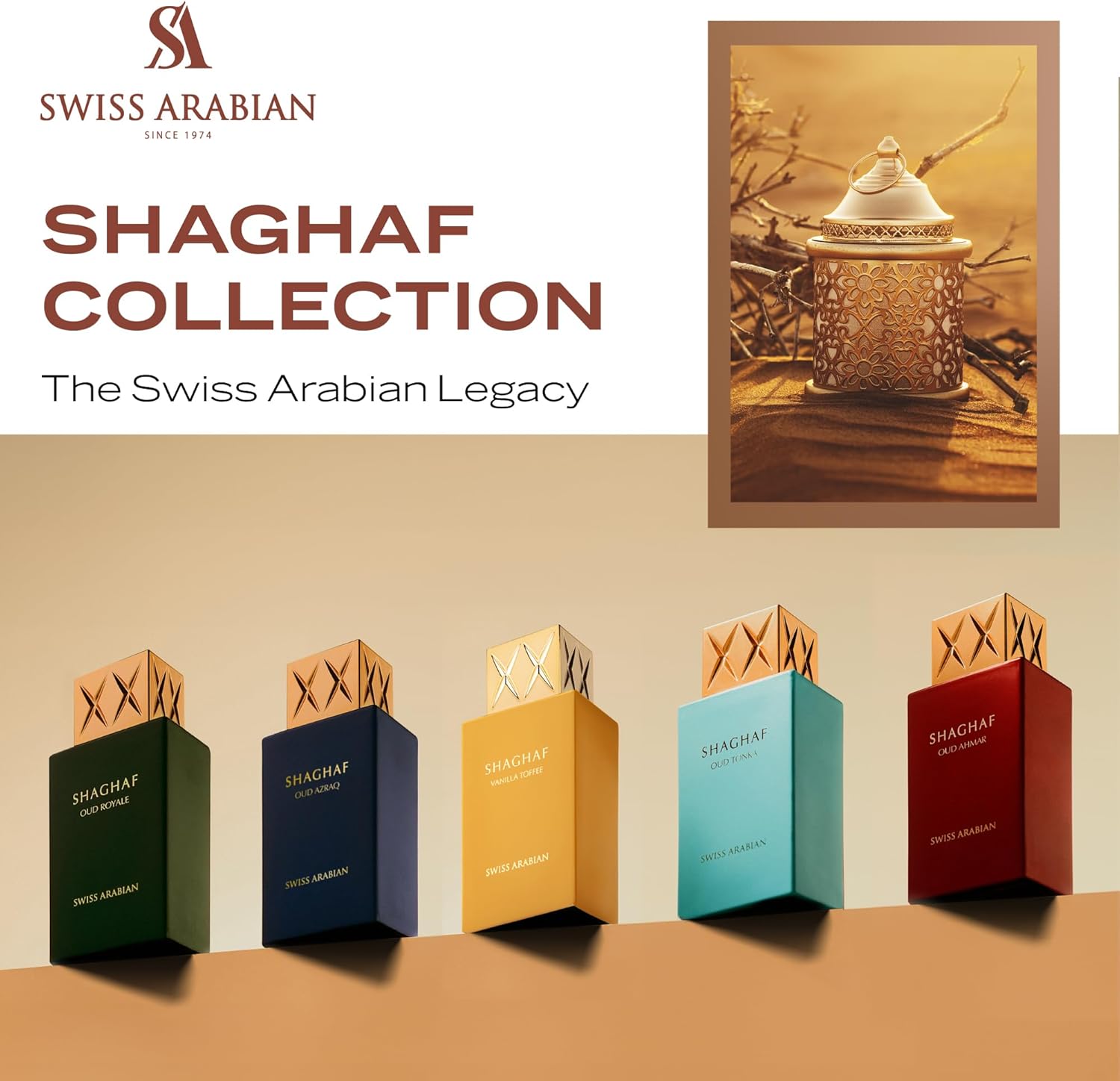 Shaghaf Oud Eau De Parfum 75 ml – Swiss Arabian | Luxury Arabic Oud Perfume