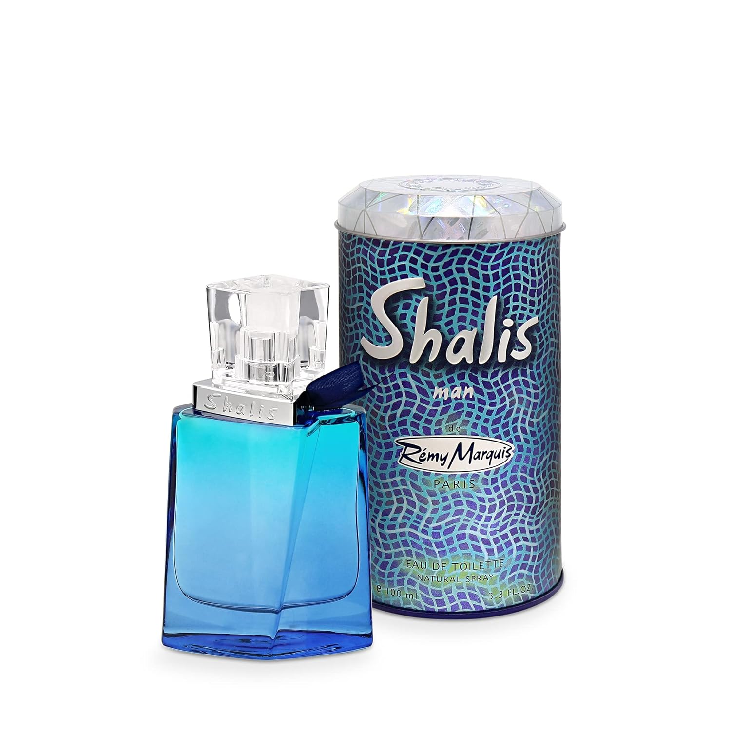 Remy Marquis Shalis Eau De Toilette for Men – Long-Lasting Fragrance – 100ml Spray Bottle – Fresh, Masculine & Elegant Perfume for Daily Wear